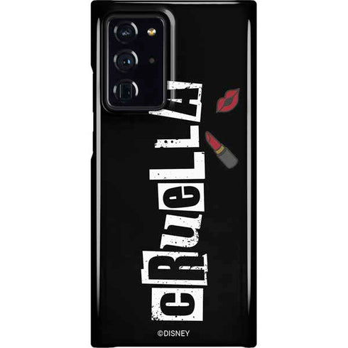 Disney Cruella (2021) Logo and Lipstick Galaxy Cases